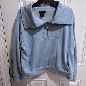 Ariat NWOT Light Blue Quarter-Zip Pullover